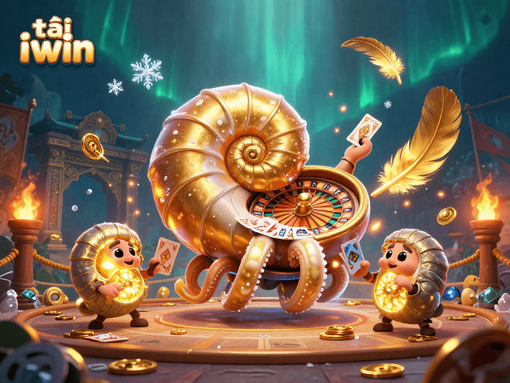 Engage with tải iwin through a vibrant 3D illustration showcasing casino elements and dynamic interactions.
