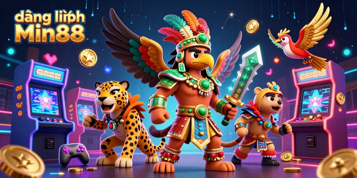 Join the excitement as you đăng nhập Min88 to a vibrant gaming world with arcade and casino elements!