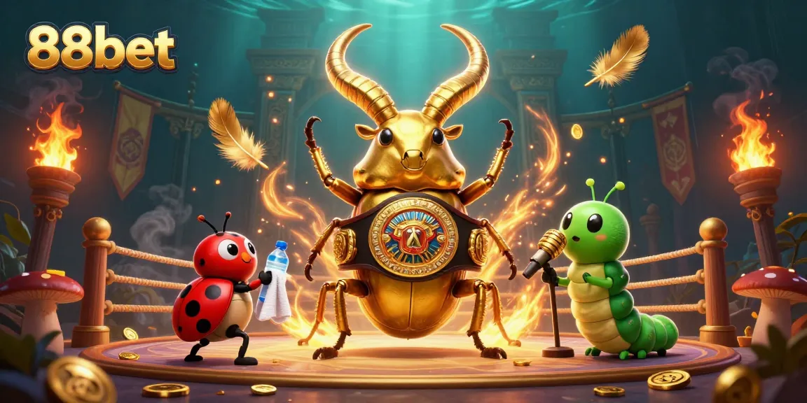 Experience thrilling 88bet gaming action in a vibrant, dynamic casino battle scene.