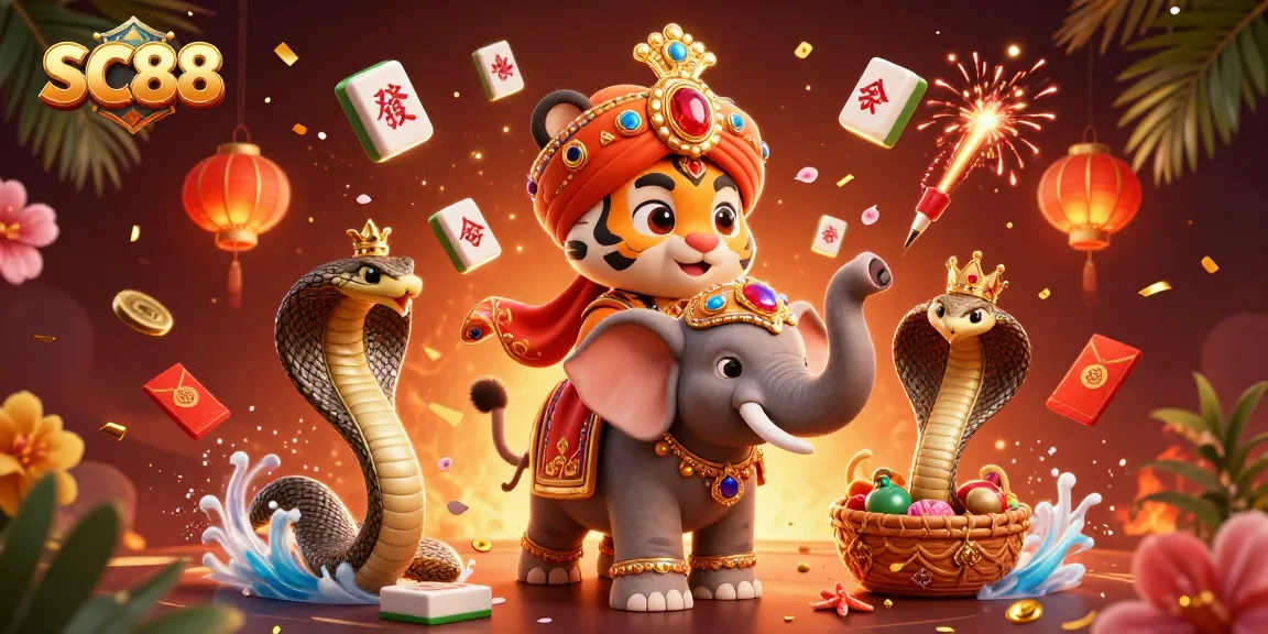 SC88 players experience a vibrant, energetic casino atmosphere surrounded by dynamic game elements.