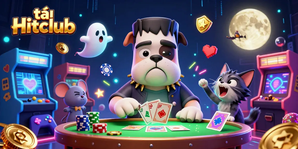 Engage with thrilling gameplay at tải Hitclub featuring vibrant characters and casino elements.