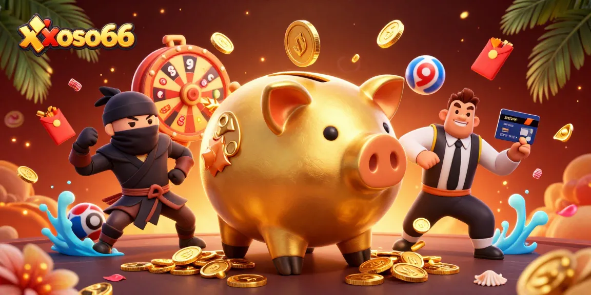 Experience thrilling lottery action with xoso66's vibrant 3D illustration showcasing dynamic characters.