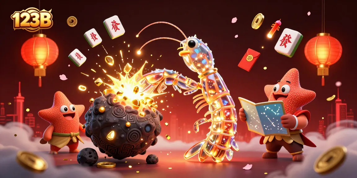 Engage with 123B while viewing a dynamic scene of a mantis shrimp and starfish in an enchanting casino universe.