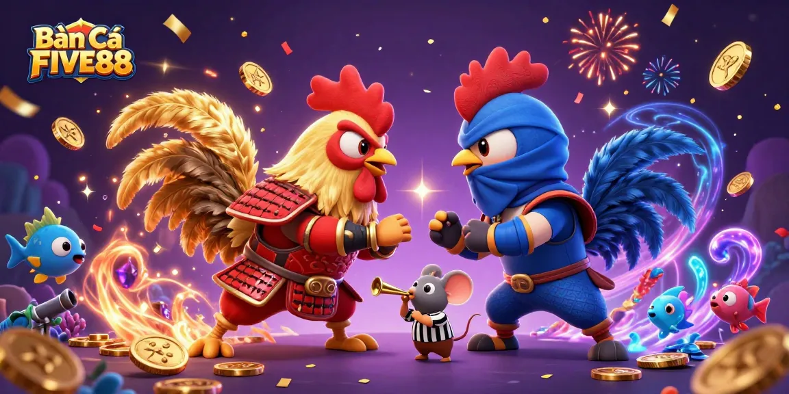 Experience the thrilling adventure of Bắn Cá FIVE88 with dynamic sea creatures and action-packed gameplay.