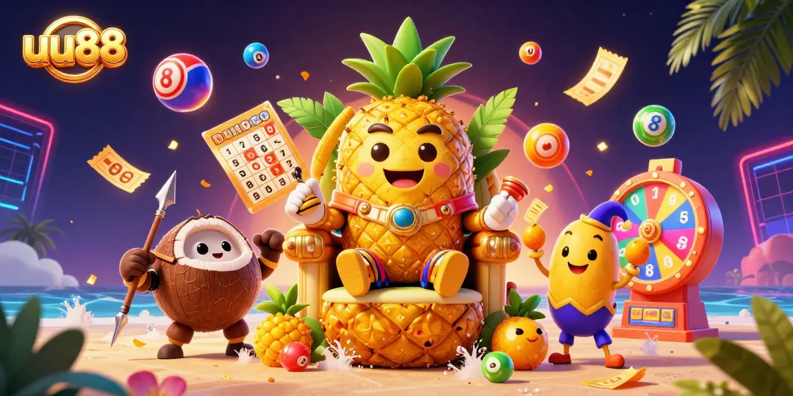 Experience casino thrills with uu88, exploring a lively scene filled with vibrant lottery elements.