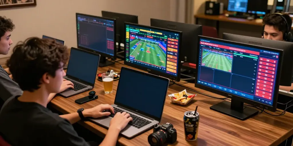 Engaged users on trang chủ tx88, experiencing live sports betting excitement at home.