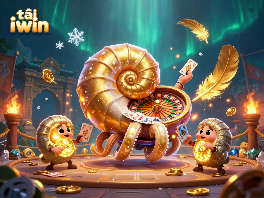 Engage with tải iwin through a vibrant 3D illustration showcasing casino elements and dynamic interactions.