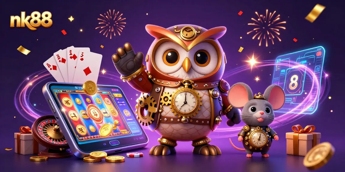 Join the adventure at nk88 and discover the thrill of winning with futuristic casino gameplay.