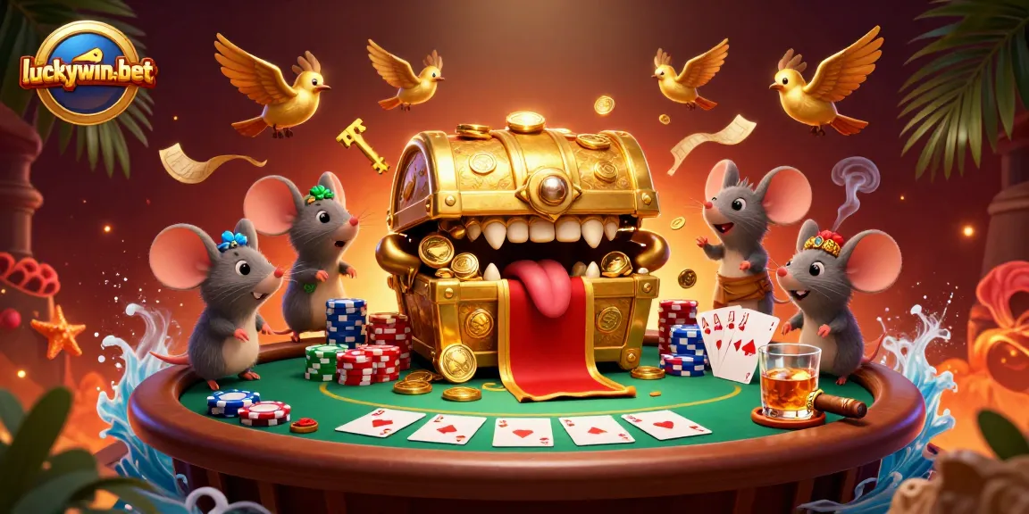 Engage with the vibrant world of luckywin-bet, where treasures and poker excitement converge!