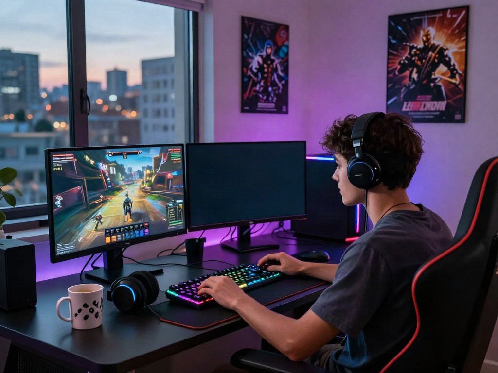 Dynamic gaming scene at an urban apartment with GO88.COM branding visible in the game graphics.