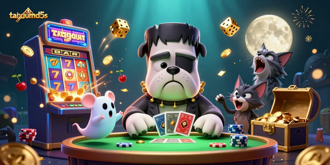 Experience the excitement of taixiumd5s with immersive casino action from unique characters.