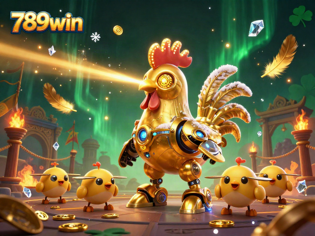 Engage with 789win's futuristic casino excitement through vibrant 3D character interplay!