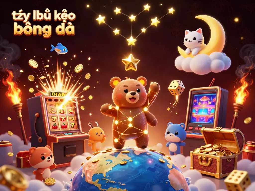 Celebrate winning moments with tỷ lệ kèo bóng đá in an engaging fantasy casino scene.